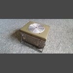 1953 FERRIS M94 Portable Car Radio - Khaki Color - AS IS 